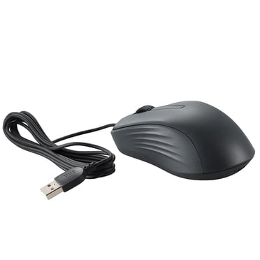 onn. Wired USB Mouse with 3 Buttons and Scroll Wheel