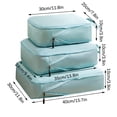 thumbnail image 4 of TIMIFISTravel Clothes Compression Storage Bag Three Piece Portable Multifunctional Luggage Bag, 4 of 5