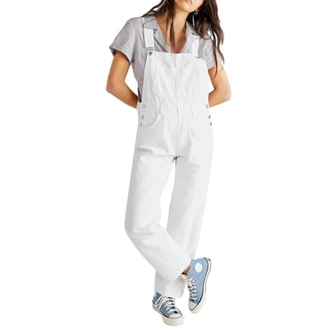 SUNSIOM Women Denim Long Jumpsuit Casual Spaghetti Strap Wide Leg Romper Pants Summer Baggy Bib Overalls