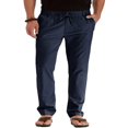 thumbnail image 1 of Casual Fashion Pants for Men  Solid Elastic Waist Straight Trousers, 1 of 5
