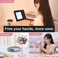 thumbnail image 4 of Cell Phone Stand Angle Height Adjustable Cell Phone Stand for Desk Cute Rabbit Phone Holder Stand for Desk Compatible with All Mobile Phones  iPad Tablet, 4 of 11