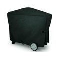 thumbnail image 1 of Housse Antipoussière Protectrice d'Extérieur pour Barbecue, Housse Complète pour Weber Q3000 Q2000 (Noir) 1 Pcs, 1 of 9