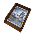 thumbnail image 4 of UnionBasic Étagère de Bureau Empilable en Cuir PU pour Dossiers et Documents, Plateau/étui, Organisateur de Documents pour Bureau (1 Couche, Brun), 4 of 10