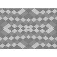 thumbnail image 1 of Ahgly Company Machine Washable Indoor Rectangle Transitional Silver Gray Area Rugs, 6' x 9', 1 of 7