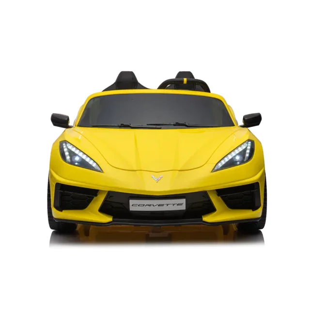 KingToys Licensed 24V Chevrolet Corvette C8 Ride On Car With RC