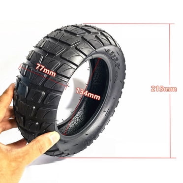 MYG for 8.5 Inch Electric Scooter Tire 8.5x3.0 Replacement Outer Tyre for M365/Pro Modified Scooters Off-Road Compatible Rubber Wheel 8 1/2x2 (50-134) Black
