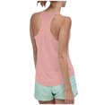 thumbnail image 4 of Bovxnpu Womens Plus Size Tops, Workout Tops for Women Racerback Basic Tank Sleeveless Tops XXL, 4 of 7