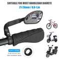 thumbnail image 4 of FlyFlise Telescopic Bicycle Rear Flat Mirror 360 Degree Rotatable Bike Handlebar Side Rear View Mirror for MTB Road Bike, 4 of 8