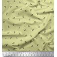 thumbnail image 1 of Soimoi Poly Georgette Fabric Artistic Floral Shirting Print Sewing Fabric Yard 52 Inch Wide, 1 of 3