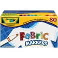 thumbnail image 1 of Crayola 58-8215 Marqueurs pour Tissus, Paquet de Classe, 1 of 2