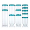 thumbnail image 3 of LocknLock - Ensemble de 2 Contenants avec Couvercle à Vis Interlock, Capacité de 1,6 Litre, Bleu, 3 of 4
