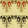 thumbnail image 1 of Ahgly Company Tapis d'Intérieur Lavable en Machine Carré Transitionnel Bisque Foncé Brun, 5 Pieds Carré, 1 of 7