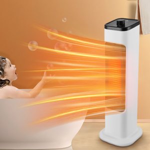 Vggrvlo Space Chaudière 1500W Chauffages électriques portatifs pour usage intérieur 2025 Réchauffeurs électriques portables de 9,5pi/s pour les campeurs
