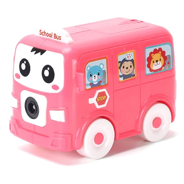Kids Bubble Toy Electric Bus Shape Small Bubble Maker Bubble Machine for Child