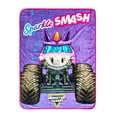 thumbnail image 1 of Monster Jam Sparkle Smash Kids Silk Touch Fleece Throw, 100% Polyester, 1 of 7