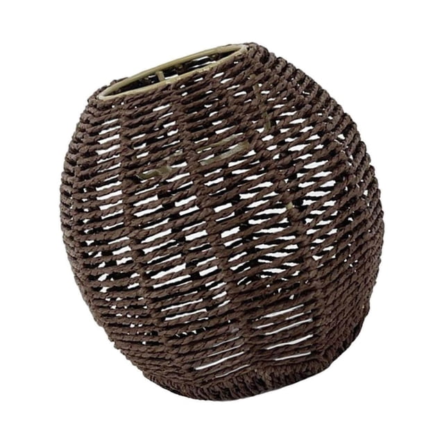 Pendant Lamp Shade Ceiling Light Shade Handwoven Retro large nordic hanging light Style for Dining Room