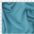 thumbnail image 4 of Soimoi Blue Poly Georgette Fabric Fleur_de_lis Damask Print Fabric by the Yard 42 Inch Wide, 4 of 6