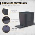 thumbnail image 3 of Haussimple Car Trash Can Garbage Bin Waterproof Leakproof Wastebasket, 3 of 9