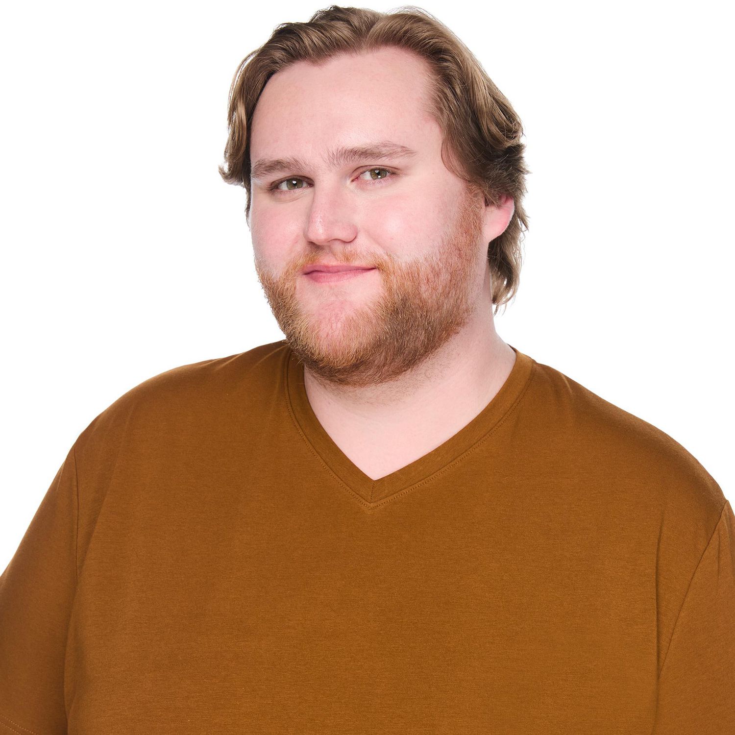 George Big Men's Stretch V-Neck T-Shirt