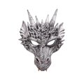 thumbnail image 2 of Shengyu Halloween Party Essential Dragon Mask For Cosplay Lovers Cosplay Mask Mask Cosplay Animal Mask Masks Silver black, 2 of 6