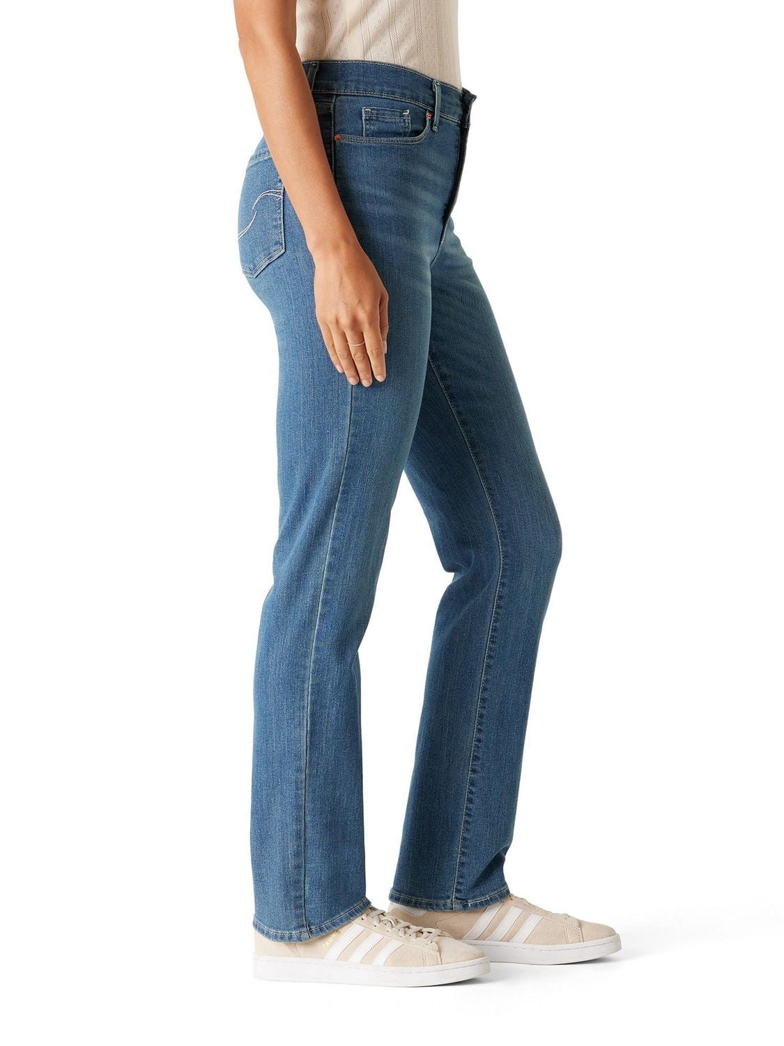 Levi Strauss Signature™ Women's Mid Rise Straight Jeans
