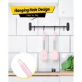 thumbnail image 4 of Bundlepro Pack of 2 Silicone Spatulas Turners, Non Stick Slotted and Solid Kitchen Utensils, 4 of 6