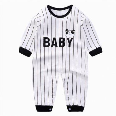 gdxvjhbj Baby Rompers Long Sleeve Newborn Baby Boy Waffle Knit Polo Romper Jumpsuit Solid Button Long Sleeve Collared Romper Fall Winter Outfit 0 3 6 9 12 18 24 Months (White,3-6 Months)