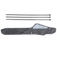 thumbnail image 2 of Bike Frame Chain Guard Pad, Universal Bicycle Frame Chain Guard Reusable  For Folding Bikes For Road Bikes For Mountain Bikes Black, 2 of 8