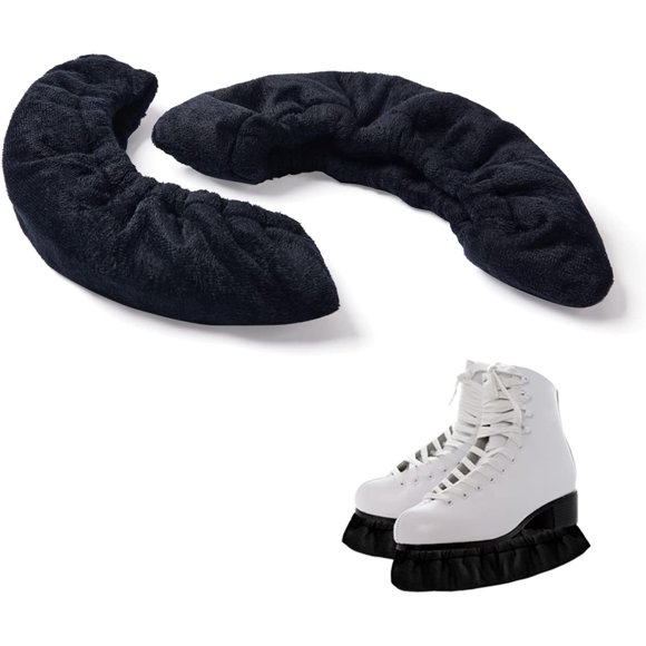LAICAIW Ice Skate Blade Covers-Skate Blade Protector for Hockey Pro and Figure Skates, Skating Soakers Cover Blades for Kids,Youth and Adult