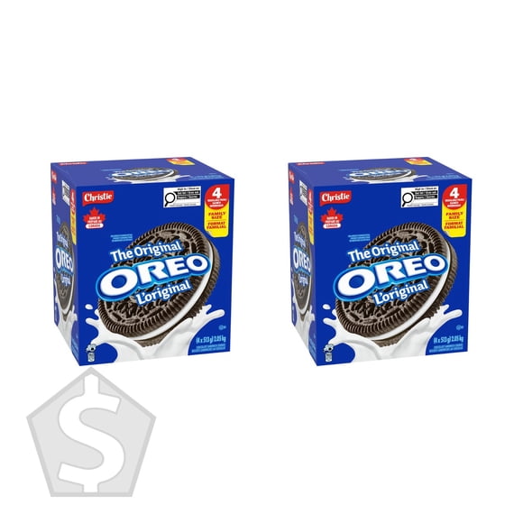 Oreo Original Chocolate Sandwich Cookies - Pack of 2