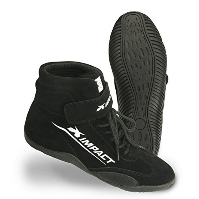 Impact Racing Mens Shoe (Axis SFI 3.3/5) (Black, 10)