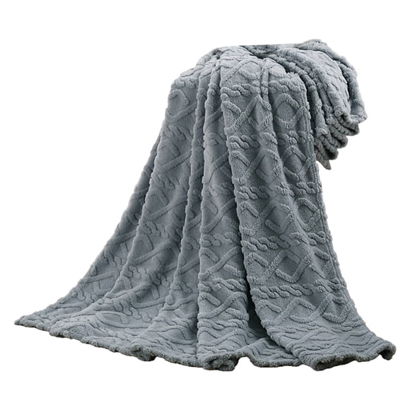 Super Soft Throw Blankets 70*100Cm Super Soft Warm Solid Warm Micro Plush Fleece Blanket Throw Rug Sofa Bedding