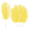 thumbnail image 1 of 12PCS Simulation Loose Sunflower Leaves Faux Palm Fronds Realistic, 1 of 13