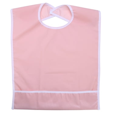 Spptty Waterproof Adult Elder Mealtime Bib Clothes Clothing Protector Dining Aid, Waterproof Bib, Elder Bib