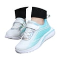 thumbnail image 3 of PMVFHDE Liquidation Espadrilles Décontractées pour Fille Espadrilles de Mode pour Enfants en Maille à Lacets Espadrilles Assorties Décontractées Confortables Chaussures de Course Blanches,4, 3 of 8