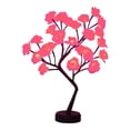 thumbnail image 1 of Boovnll Desk Lamp, Rose Flower Table Tree Light 24 Leds Desk Top Bonsai Lighted Tree Battery Operated Usb Plug Powered Tree Table Lamp Rose Flower Desk Tree Lamp for Home Party We, Table Lamp, 1 of 1
