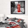 thumbnail image 5 of Design Art Red London Telephone Booth Framed Canvas Art Print, 5 of 5