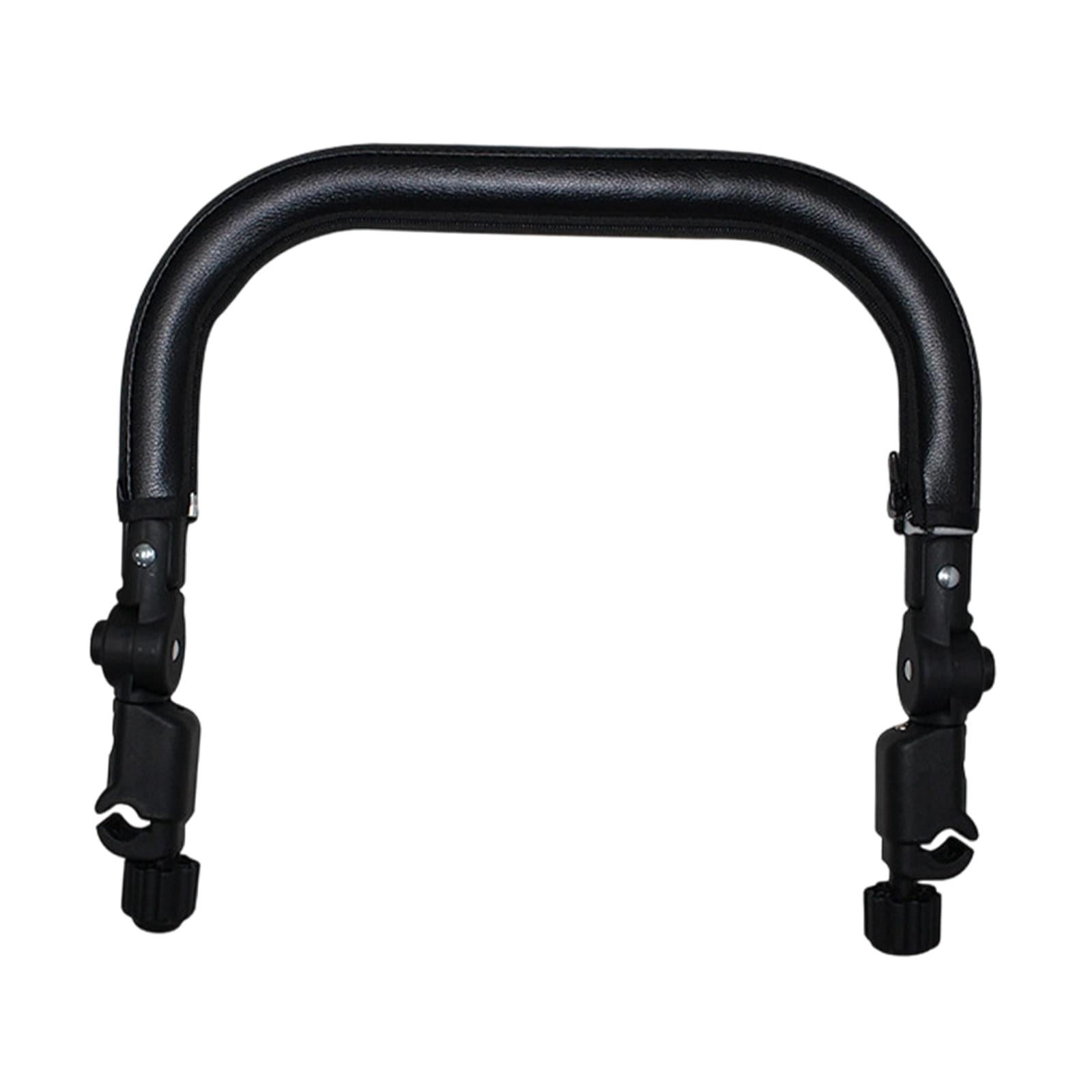 Siruishop Baby Trolley Bar Trolley Armrest Handrail Sturdy with PU Leather Sleeve Easy to