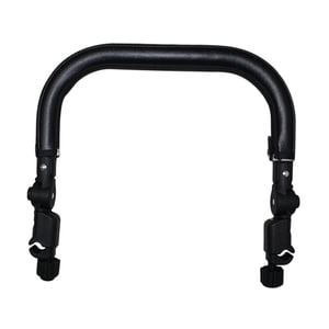 Siruishop Baby Trolley Bar TrolleY Armrest Handrail Sturdy avec PU Manches en cuir Facile à
