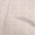 thumbnail image 1 of oneOone Cotton Flex Orange Fabric Florals Sewing Craft Projects Fabric Prints By Yard 40 Inch Wide, 1 of 4