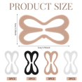 thumbnail image 3 of Accessory Bra Straps Clips Holder for Secure Backless Support Non Adjustable Bra Clips for Bra Straps UK US, 3 of 5