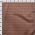 thumbnail image 4 of oneOone Tissu Flex Coton Marron Feuilles Matériel de Robe Tissu Imprimé Tissu au Mètre 40 Pouces de Large, 4 of 5