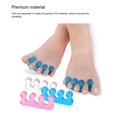 thumbnail image 3 of Baohd 2 Pairs Toe Separator Foot Spacer Supplies Compact Size Long-lasting No Burrs Exquisite Simple Operation Transparent, 3 of 6