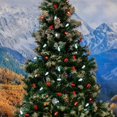 thumbnail image 4 of Novelty Lights 24FT 70 LED C6 Christmas String Lights, Red & Pure White, 4 of 8