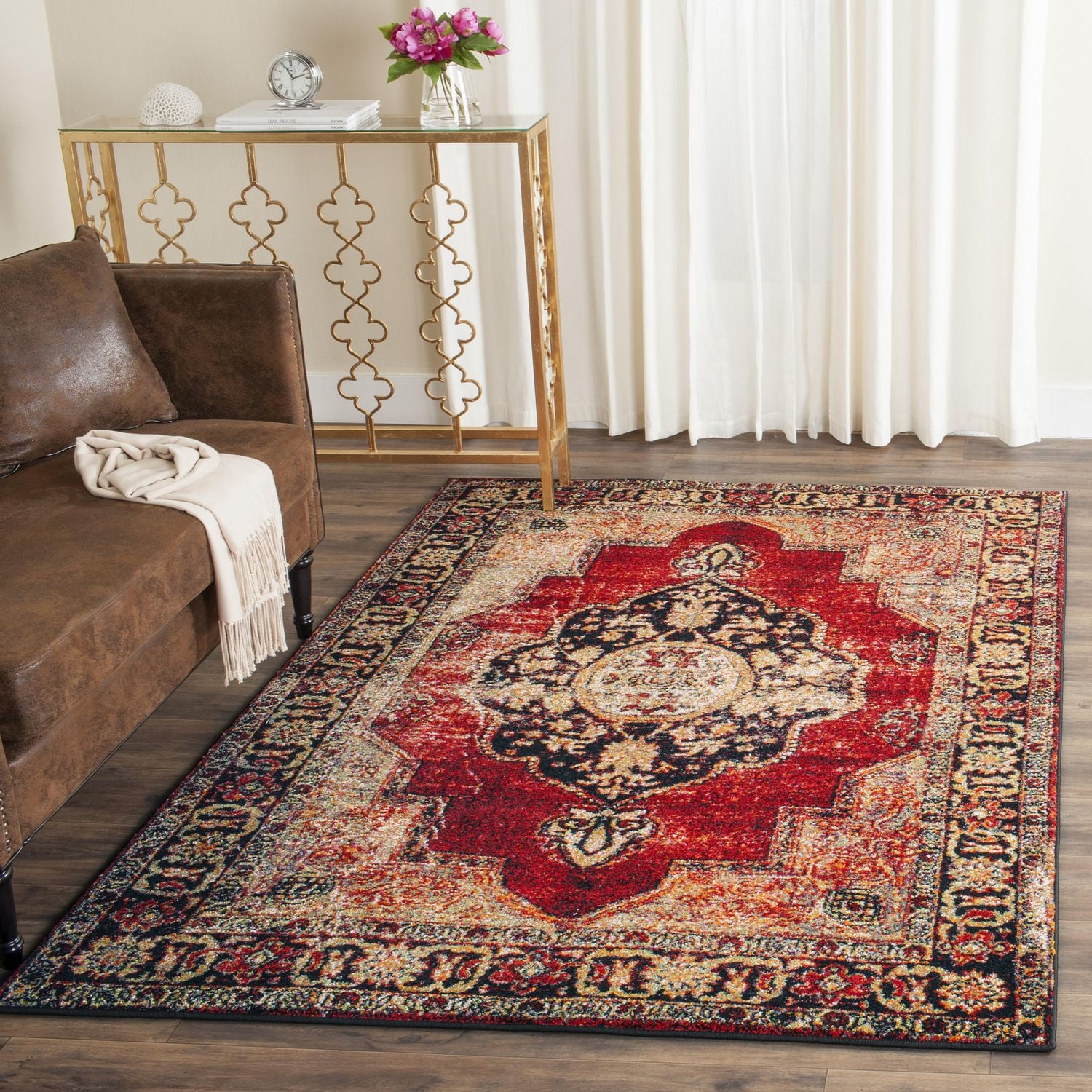 SAFAVIEH Vintage Hamadan Tahnee Traditional Area Rug