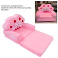 thumbnail image 3 of Toddler Chair, Foldable Cloth Sponge Soft Fold Out Couch Bed Floor Cushion Armrest Sofa for Napping Playing Sleeping Reading, 3 of 8