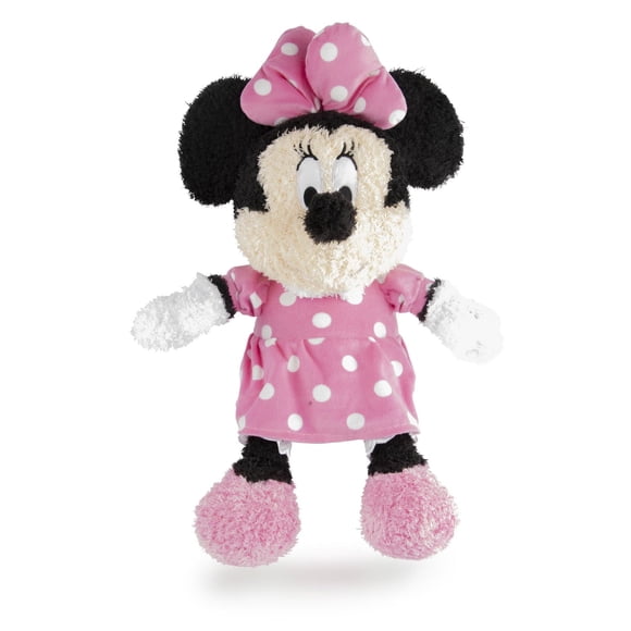 Minnie Mouse Kids Fuzzy Plush Cuddle and Decorative Pillow Buddy