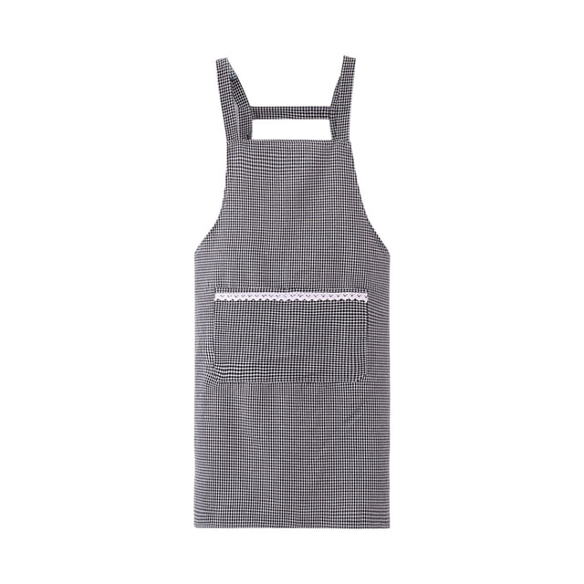 fheaev Summer Canvas Apron Breathable Workwear Adult Fashion