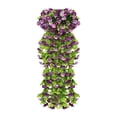 thumbnail image 1 of Simulated Rose Bouquets Simulated Flower Wall Hanging Baskets Decorative Landscaping Artificial Flowers Rattan Home Decor Flowers 85cm, 1 of 5