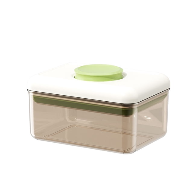 SLYNSHome Airtight Food Storage Containers with Lids,Stackable One Button Opening Food Containers Kitchen Pantry Storage Bin for Snack Coffee Sugar - 3.15 inch